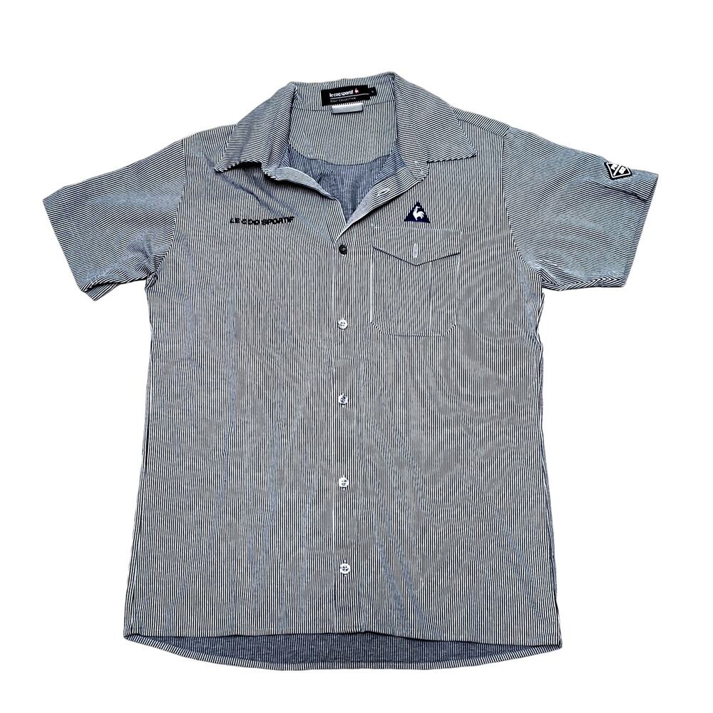 Le Coq Sportif Golf Collection Youth Large Pin Stripe